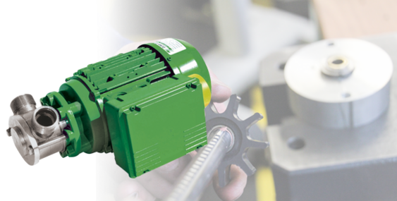 NIROSTAR 2000-C mit Motor, direkt angeflanscht