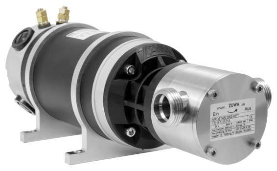 NIROSTAR 2000-B mit Motor und Pumpenträger