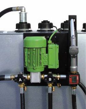 Stationäre Abgabesets für Öle