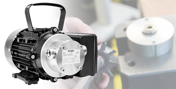 NIROSTAR 2000-A mit Motor, direkt angeflanscht