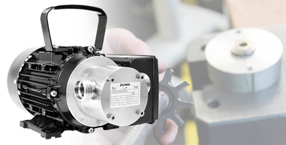 NIROSTAR 2000-B mit Motor, direkt angeflanscht