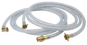 Schlauchset  2 x 3 Meter PVC-Schlauch 13 x 3,5