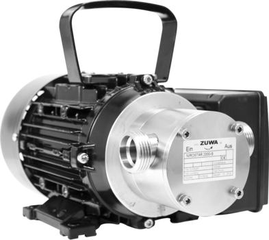 NIROSTAR 2000-B mit Motor, direkt angeflanscht