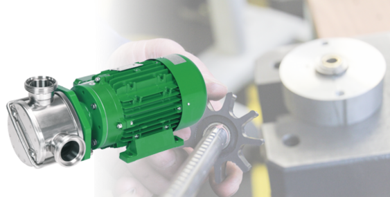 NIROSTAR 2000-E mit Motor, direkt angeflanscht