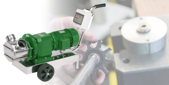 NIROSTAR 2000-F mit Motor, direkt angeflanscht