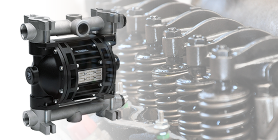 Membranpumpen mit Druckluftantrieb