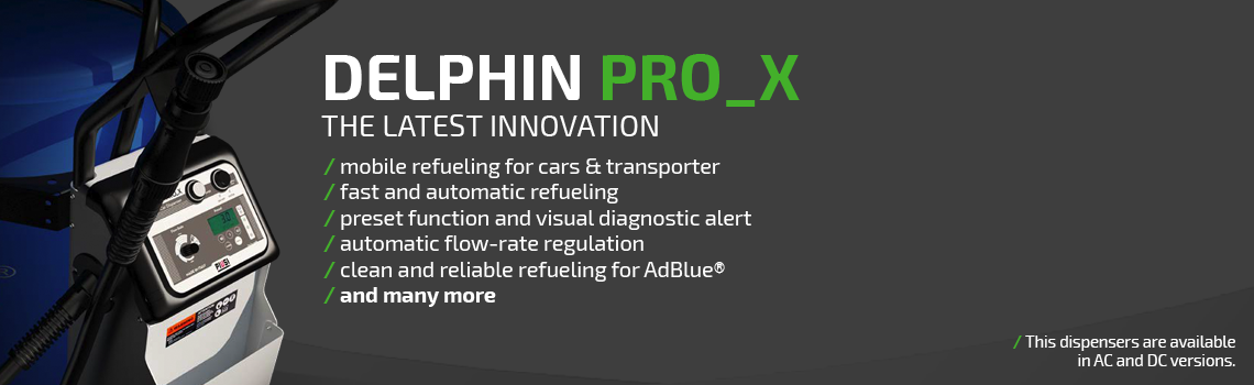 DELPHIN PRO for car refueling