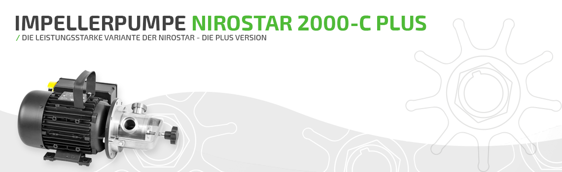 Impeller NIROSTAR 2000 c plus slider