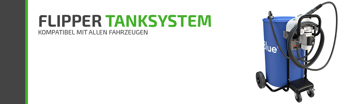 FLIPPER Tanksystem